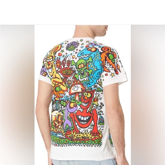 Liquid Blue Joey Mars Zidzoii Graphic Art T XXL NWT Unisex - Picture 5 of 8